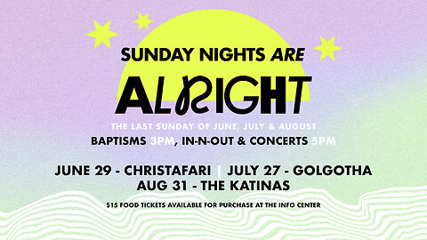 Live! The Ark Montebello - 062925 Summer Baptism
