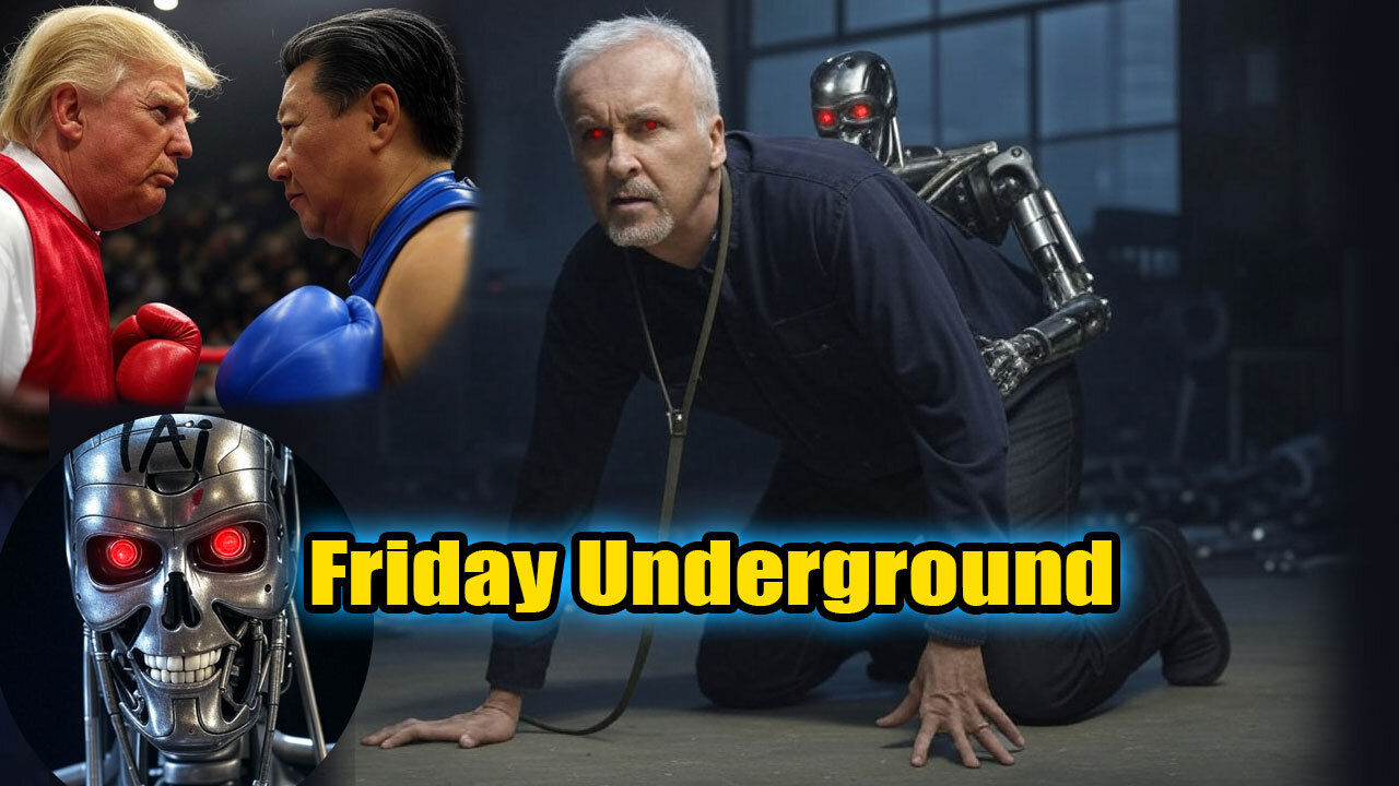 Friday Underground! James Cameron Likes Ai stealing from Artists!? Tariff Wars and more!