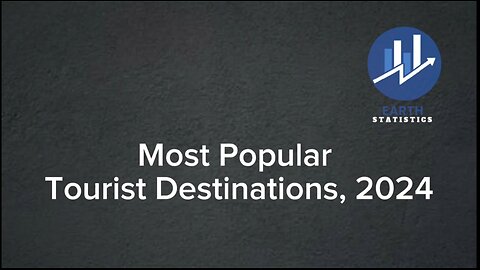 Most Popular Tourist Destinations, 2024...