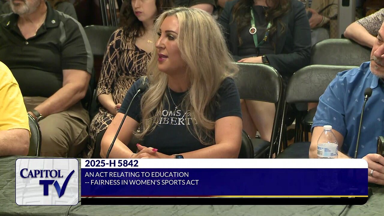 RI Rep. Fascia Questions Amy Rodrigues On Unfairness And Domino Effect Of Allowing Males To Compete In Female Sports