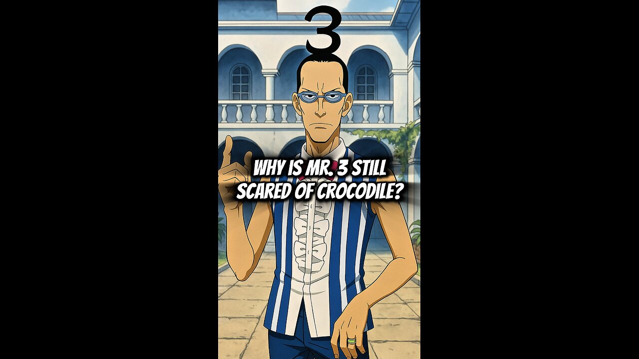 Why is Mr.3 Still Scared of Crocodile? #onepiece #eloypiece #impeldown