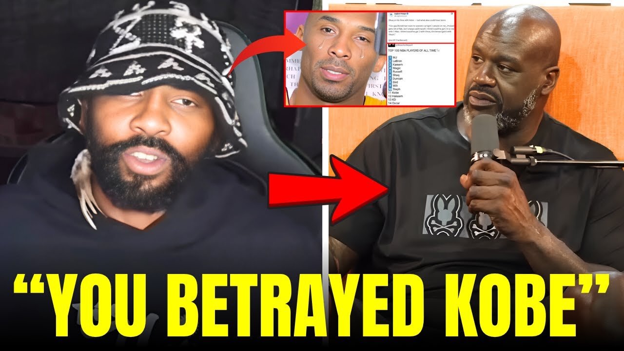 Kyrie Irving HUMILIATES Shaq # Bleacher Report on LIVE After Kobe Disrespected ,This is Huge!