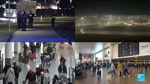 Belgium probes drone sightings after flights halted overnight.