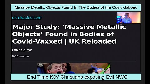 Massive Metallic Objects Found In The Bodies of the Covid-Jabbed