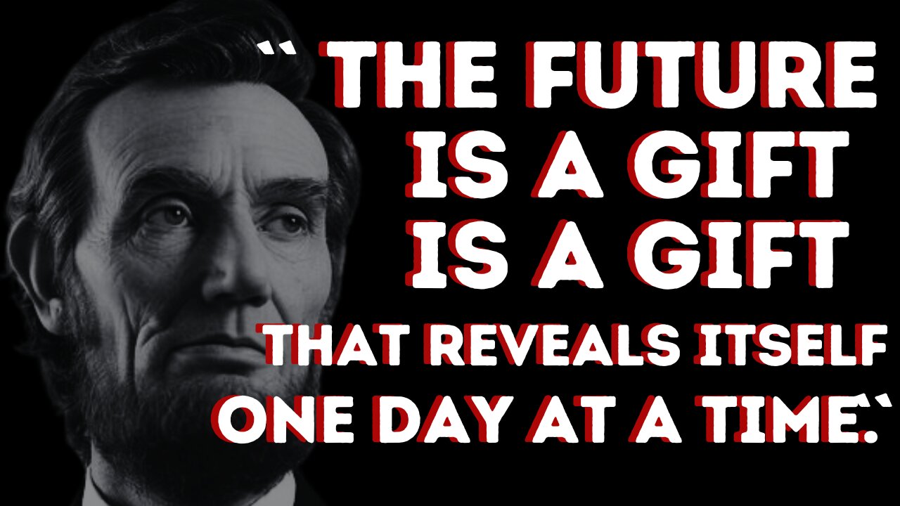 Inspirational Wisdom from Abraham Lincoln | 🤔Timeless Quotes to Transform Your Life