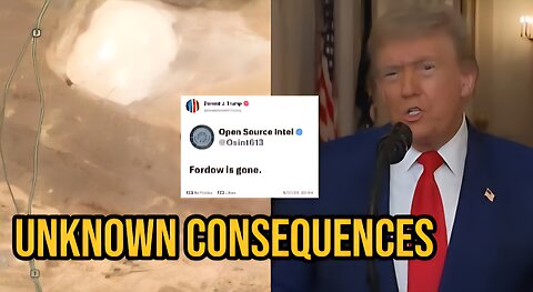 Iranian danger looms in Middle East as Trump announces bombing of nuclear sites