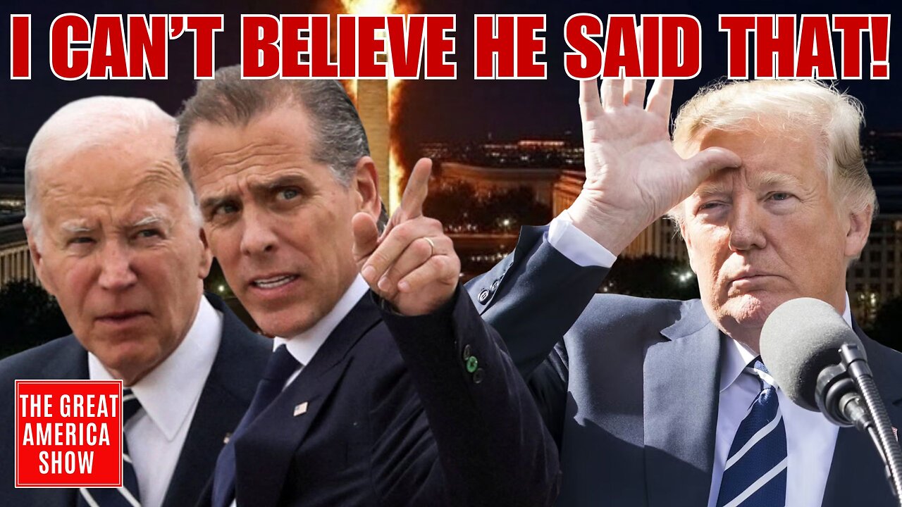 WOW! Kyle Rittenhouse Exclusive Interview + Hunter Biden Rages against Joe Biden 'total failure'
