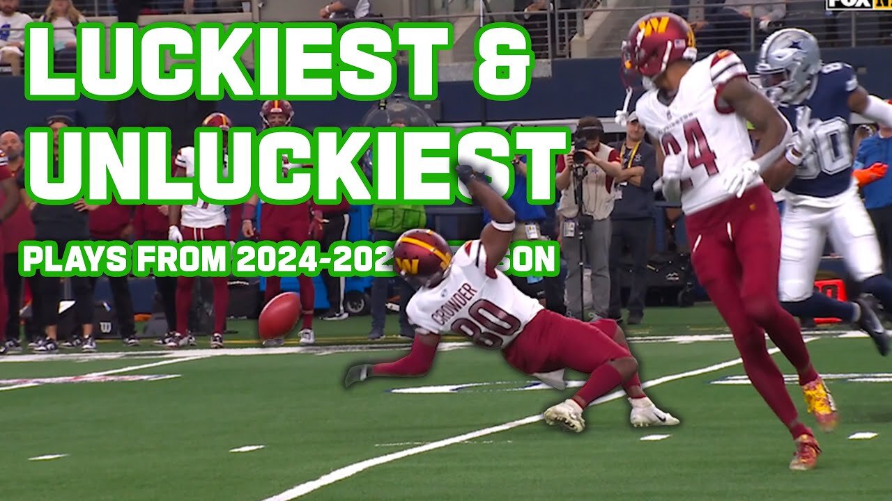 Luckiest and Unluckiest Plays from the 2024-2025 Season!