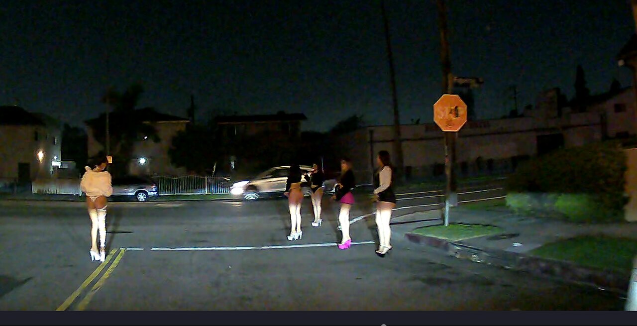 Active for a Monday in South Los Angeles