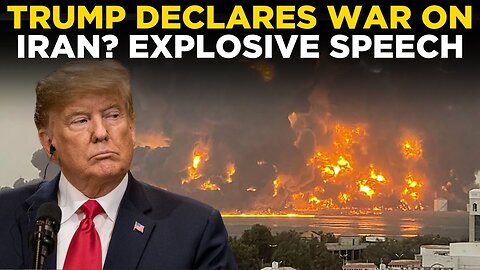 Trump Speech LIVE | Trump Declares War | America National Emergency | Hamas | Gaza | US News LIVE