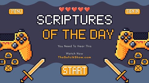 Scriptures Of The Day