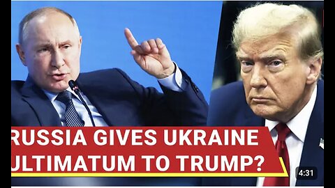 Trump DUPING Putin? Russia Issues "Big Ultimatum" To U.S. On Ukraine; 'We Want You To..