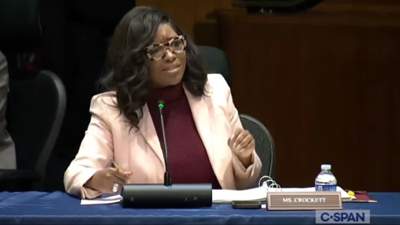 Rep Jasmine Crockett Is Concerned About Trump's Golf Habits At Hearing