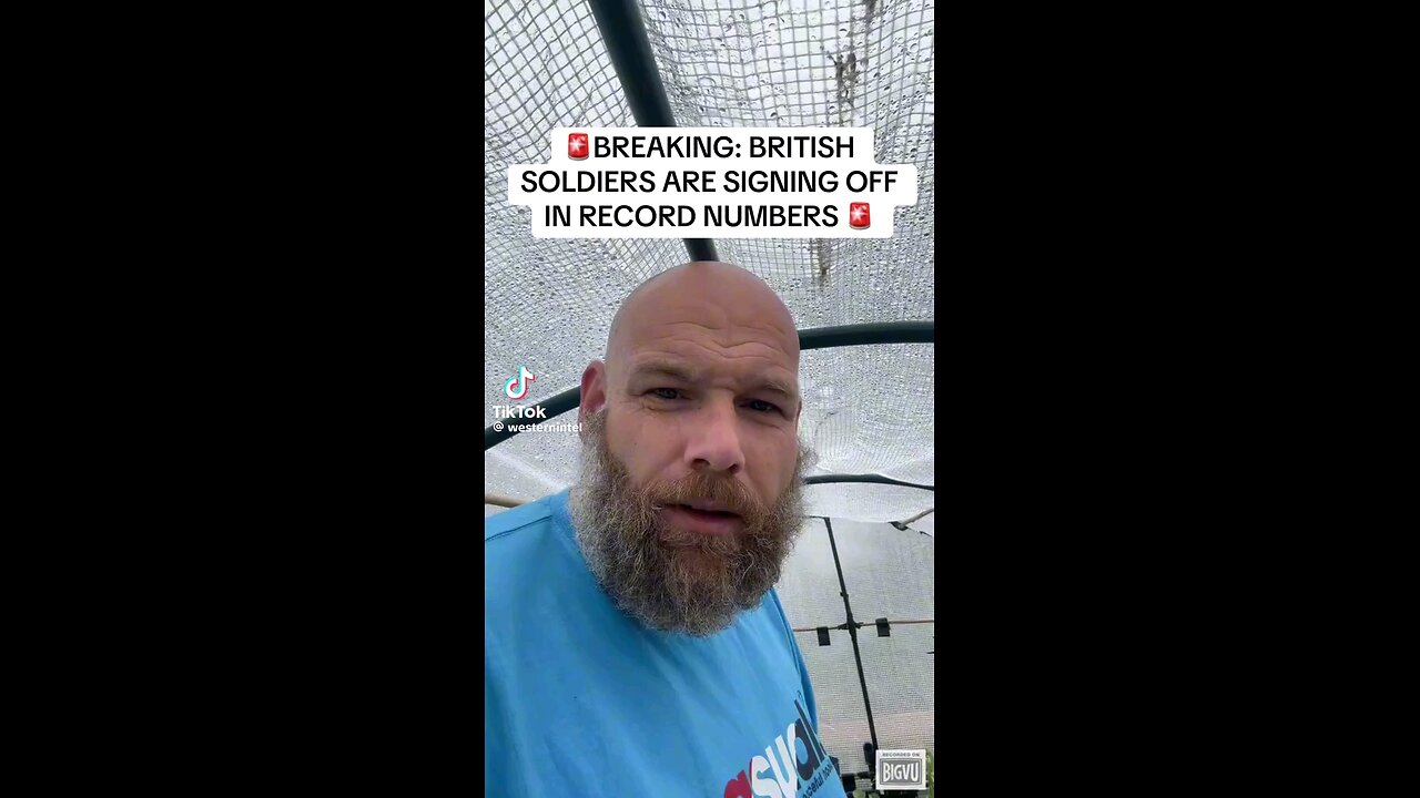 British Soldiers Are Signing Off In Record Numbers-Refusing To Fight For Starmer