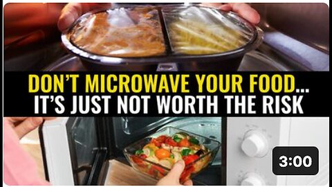 "Avoid Microwaving Food: The Risks Outweigh the Convenience"