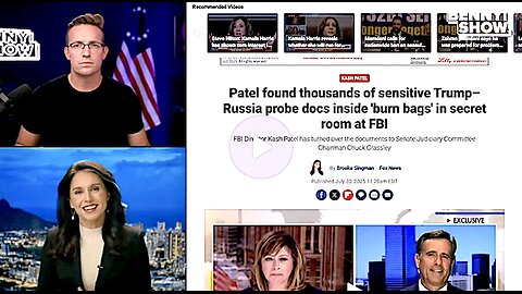 Thousands of Highly Classified Russiagate Documents Found in a Burn Bag Intended for Destruction