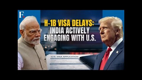 India Raises H-1B Visa Appointment Delays With U.S. | N18G