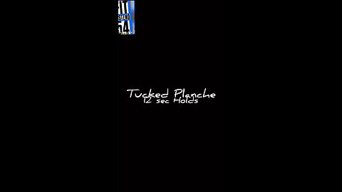 Tucked planche
