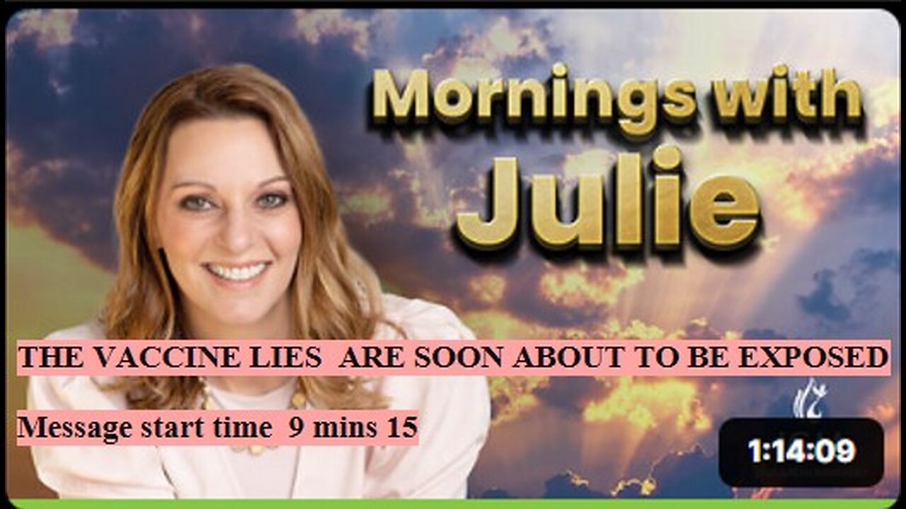 Julie Green subs THE VACCINE LIES ARE SOON ABOUT TO BE EXPOSED
