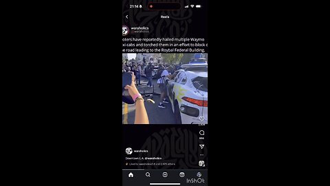 La riots irony