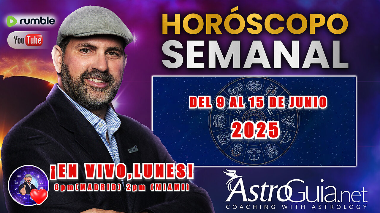 💫 Horóscopo Semanal Del 9 Al 15 de Junio 2025