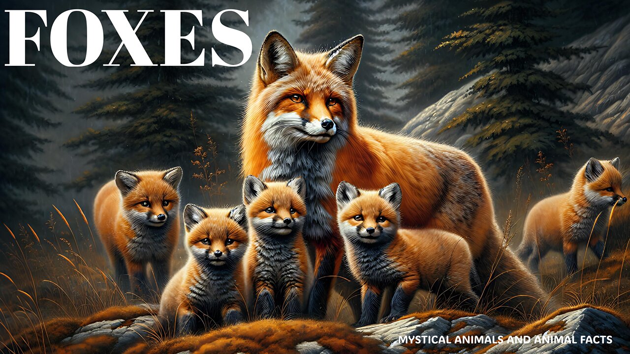 Foxes the clever hunters of the night - mini documentary