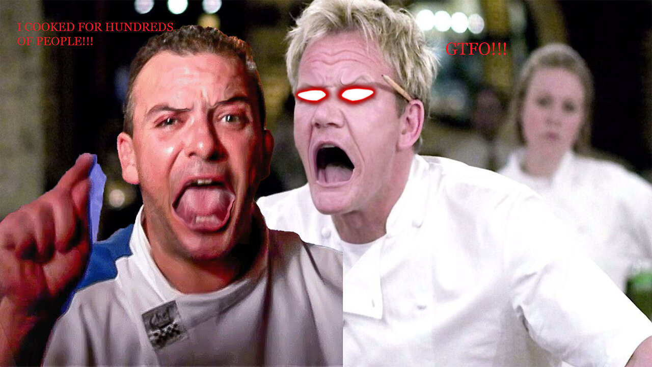 Ytp Hell's Unhinged Kitchen Part 1 Louie Gets Yeeted Out