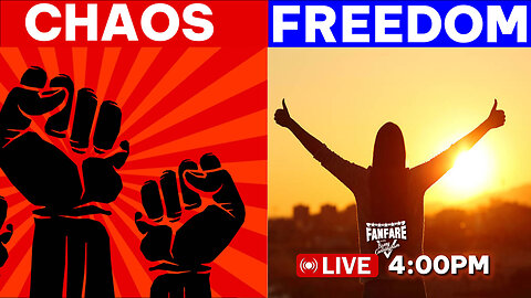 BREAKING: THE CHOICE FACING AMERICA! CHAOS OR FREEDOM! CHOOSE WISELY!