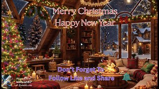 The Streams Podcast Studio, Special Christmas Music Ambience, Changing backgrounds