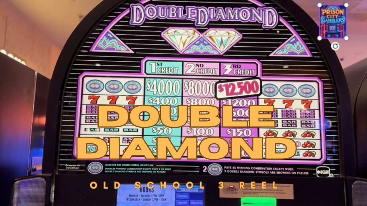 Double Diamond 3-Reel Slot 🎰🍒🎰🍒
