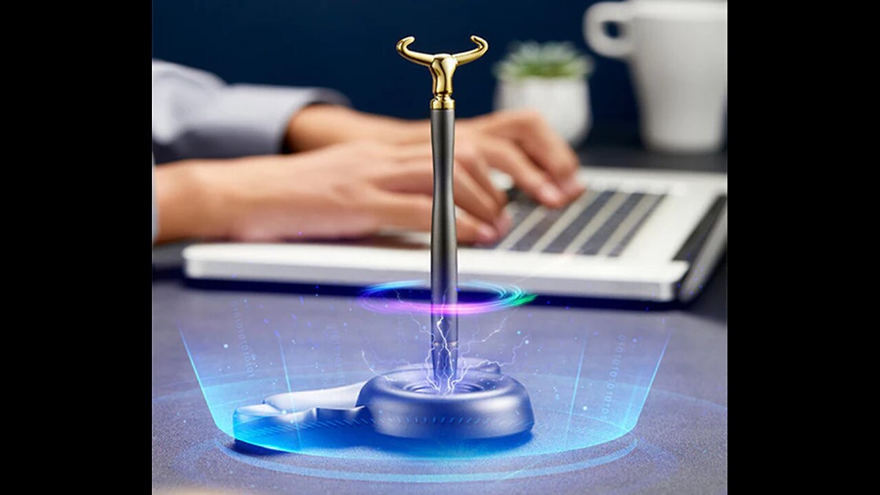 Magnetic Levitation Pen That Never Falls