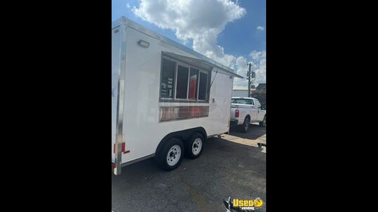 Fully Loaded - 2024 8' x 16' Kitchen Food Concession Trailer with Pro-Fire for Sale in Utah!
