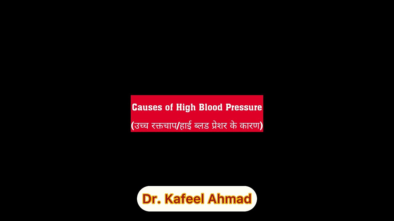 Causes of High Blood Pressure