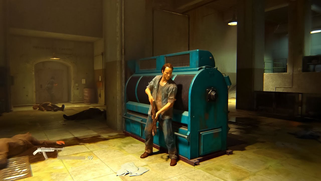UnCharted4 Hard Mode - Laundry Shoot-out PC Fight #gameplay#uncharted4#gaming
