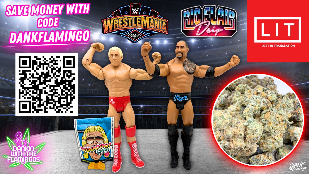 420 Wrestlemania Madness with Lit Farms! Dankin with the Flamingos!!