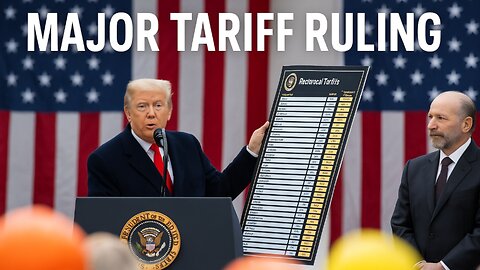 Court Makes Major Tariff Ruling - Big Blow To Trump