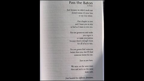 Have you brokeup listen to this