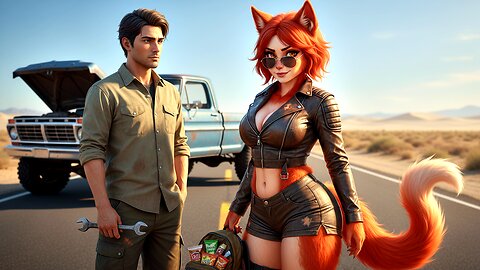 Beastwoman Hitch-hiker Stole My Map and Forced Me Into a Road Trip