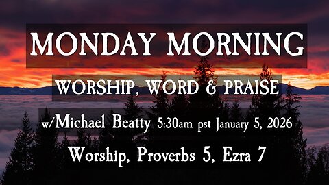 🌤️MONDAY MORNING✝️