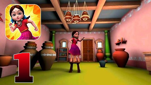 Little Radha Run - Gameplay Walkthrough | Part 1 (Android)