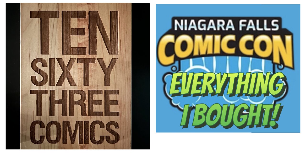 Niagara Falls Comic Con Full Haul! All Comic Books I bought!