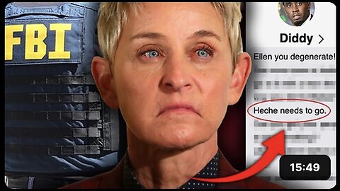 "Ellen DeGeneres Identified as 'Diddy Accomplice' in Hollywood Pedophilia Probe"