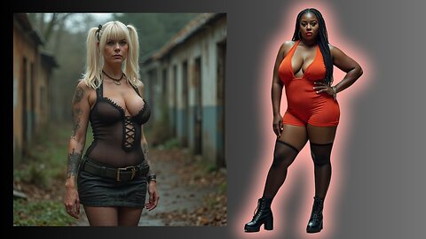 Hot Beautiful Women in Dodgy Places