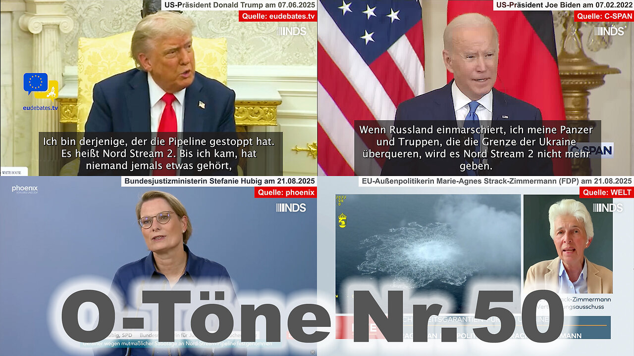 „Nord Stream 2 war die Pest“ – Festnahme eines mutmaßlichen Drahtziehers der Nord-Stream-Sabotage