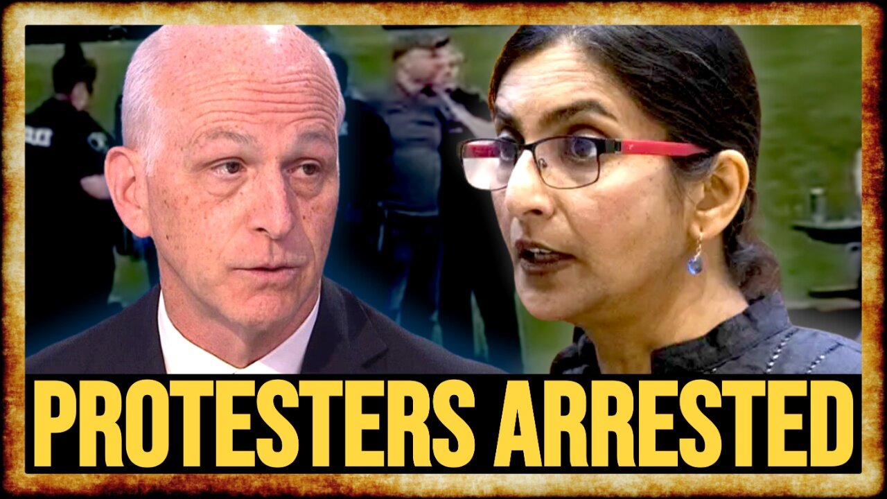 Peace Protesters ARRESTED at Adam Smith Event - w/ Kshama Sawant