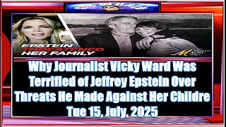 Why Journalist Vicky Ward Was Terrified of Jeffrey Epstein Over Threats He Made Against Her Children