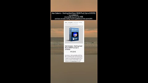 (CoursesLibrary.com)Alen Sultanic - Nothing Held Back Plus (NHB Plus)