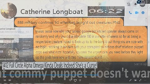 1412 Full Circle Alpha Omega Kinda Deals, Indeed She's a Curse!