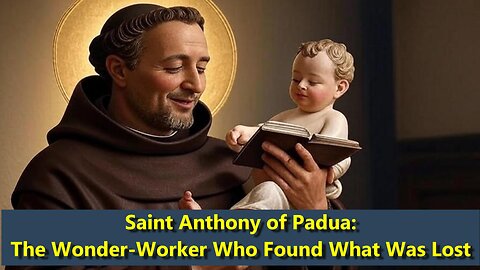 Saint Anthony of Padua: The Miraculous Life of the Patron of Lost Things | Full Story & Legacy
