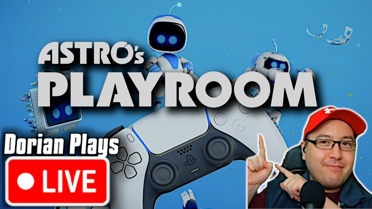First Time Astro's Playroom LIVE! PS5 Controller MAGIC 😱🤖🎮